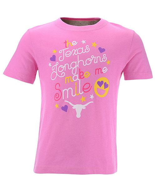 Authentic Ncaa Apparel Toddlers Texas Longhorns Emoji T Shirt