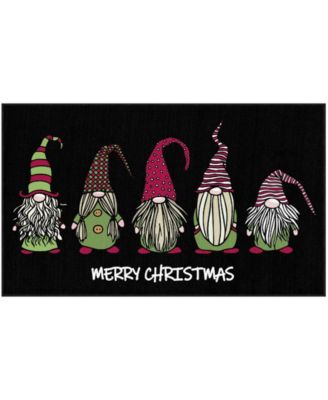 Mohawk - Christmas Gnomes Accent Rug, 18" x 30"