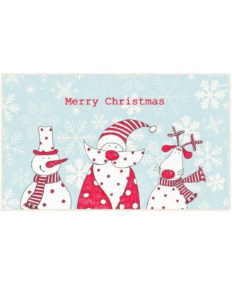 Christmas Friends Accent Rug, 24" x 40"