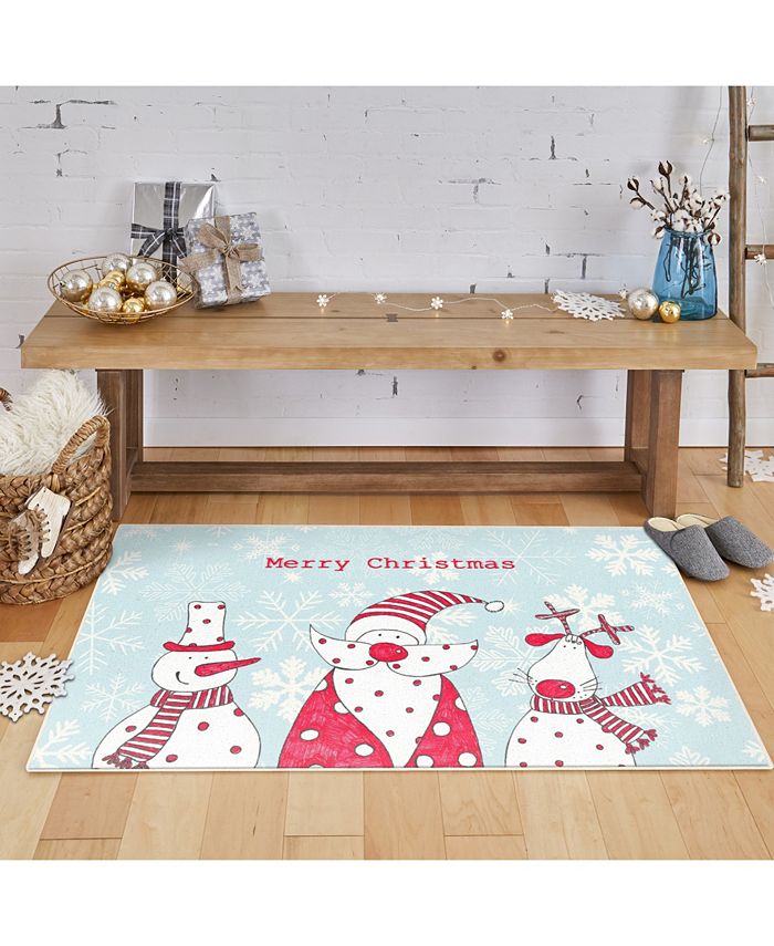 Mohawk - Christmas Friends Accent Rug, 30" x 50"
