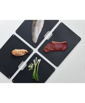 Folio Stainless Steel 4-Pc. Chopping Board Set in Case