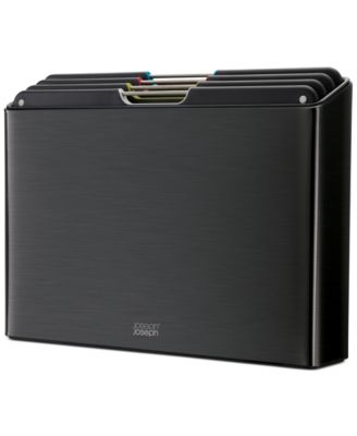 Folio Stainless Steel 4-Pc. Chopping Board Set in Case