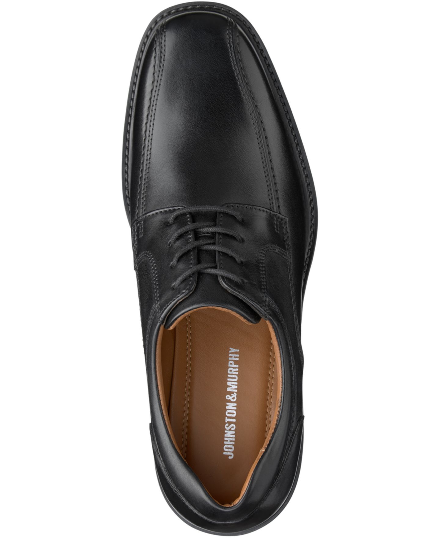 Мужские туфли Johnston & Murphy Tabor Runoff Oxfords, цвет: Чёрный — фото 3
