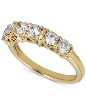 image of Diamond Anniversary Band (1 ct. t.w.) in 14k Gold