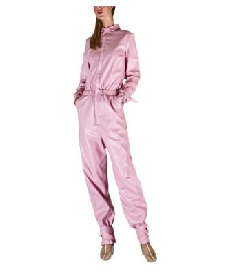 macy's purple jumpsuit