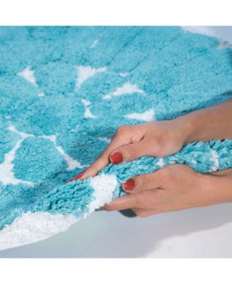 Bursting Flower 2-Pc. Bath Rug Set