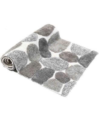 Pebbles Plush Bath Runner, 24" x 60"