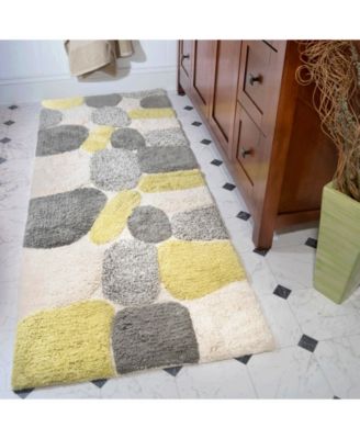 Pebbles Plush Bath Runner, 24" x 60"