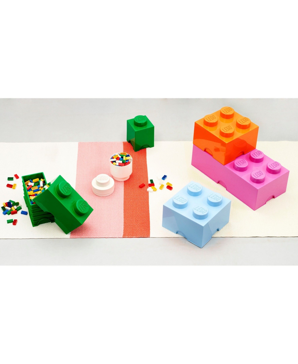 Room Copenhagen Lego Storage Brick 2 In Multi