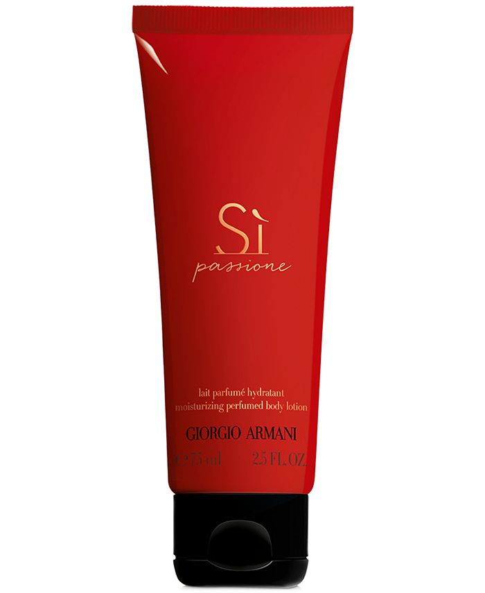 Giorgio Armani Receive a Complimentary full-size Si Passione Body Milk with  any large spray purchase from the Armani Women's Fragrance Collection &  Reviews - Perfume - Beauty - Macy's