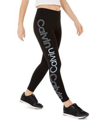 Calvin Klein Logo High-Waist Leggings 