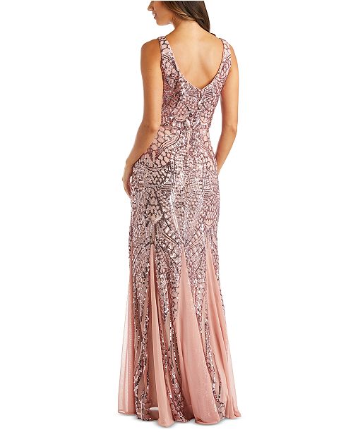 nightway sequin gown