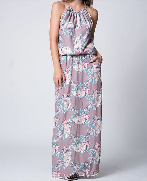 Wanderlux Austin Maxi Halter Dress Reviews Women Macy S