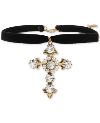 betsey johnson choker necklace