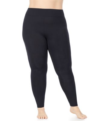 Cuddl Duds - Plus Size Softwear Stretch Leggings CD4020816
