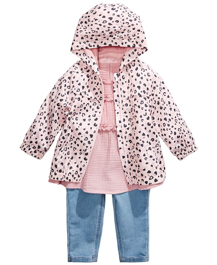 First Impressions Baby Girls Cotton Ruffled Top, Created for Macy's