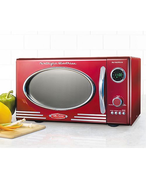 Nostalgia Retro Series 0.9 Cu. Ft. Microwave Oven RMO4RR & Reviews