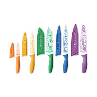 10-Piece Cuisinart Ceramic-Coated Printed Cutlery Set with Blade Guards