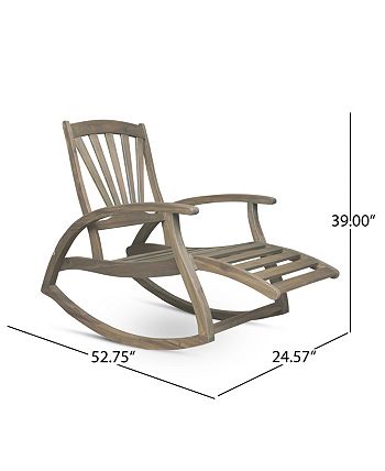 Noble House - Sunview Rocking Chair