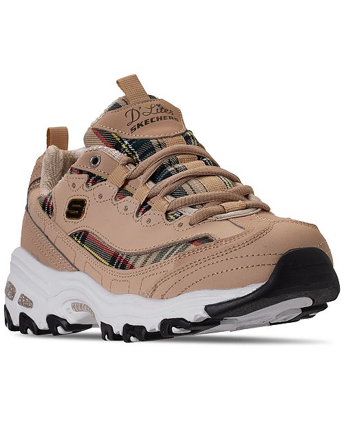 Skechers Women S D Lites Mountain Alps Casual Sneakers From