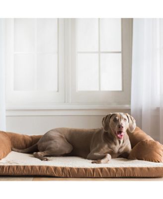 bolster dog bed