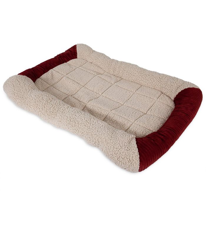 Aspen Pet Self Warming Bolster Crate Mat 32 x 21 x 3.5 Macy's