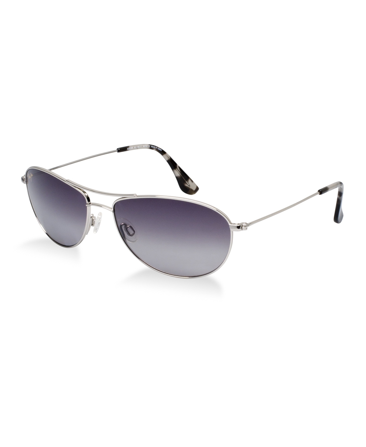 Maui Jim Baby Beach Polarized Sunglasses , 245 In Silver,grey