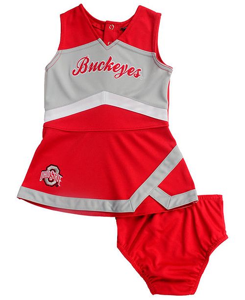 Outerstuff Baby Ohio State Buckeyes Cheer Captain Dress