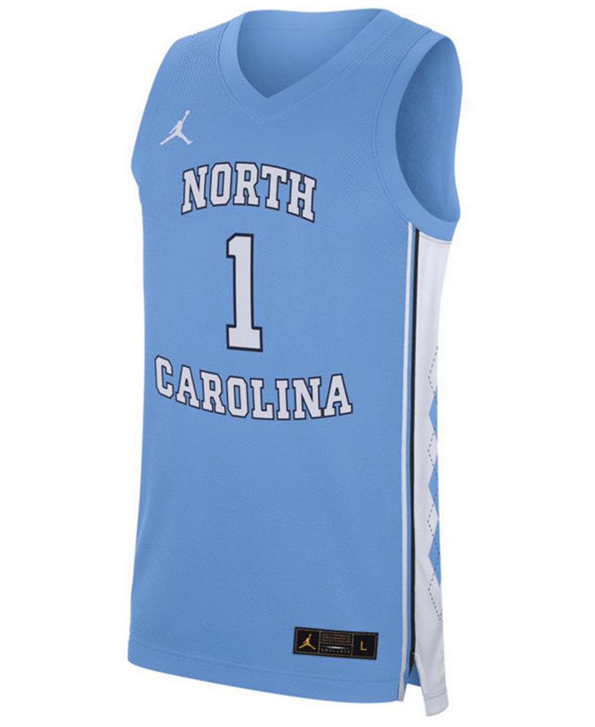Nike Men's North Carolina Tar Heels Replica Basketball Road Jersey -White