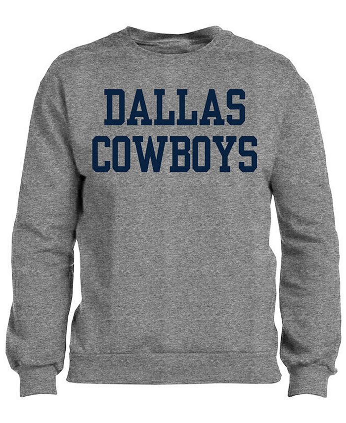 Authentic NFL Apparel Men's Dallas Cowboys Coaches Fleece Crew Sweatshirt -  Macy's
