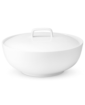 The Cellar Whiteware Covered Vegetable Bowl 68 oz, Created for Macy's