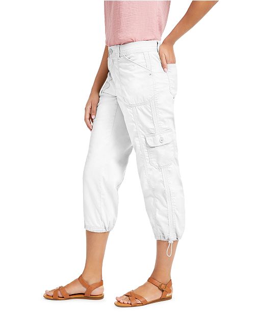 Style & Co Cargo Capri Pants, In Regular and Petite, Created for Macy's