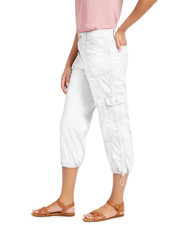 macy's style and co cargo capris