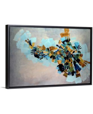'Kaleidoscope' Framed Canvas Wall Art, 24" x 16"