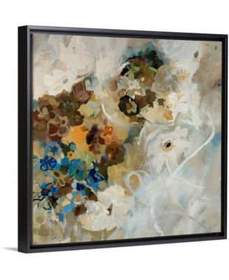 16 in. x 16 in. "French Flowers" by  Jodi Maas Canvas Wall Art