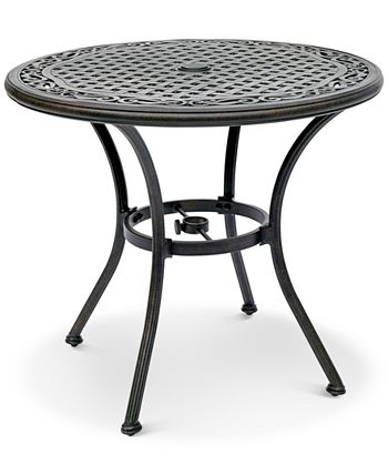 Agio - Beachmont II Outdoor 3-Pc. Dining Set (32" Round Bistro Table and 2 Dining Chairs)