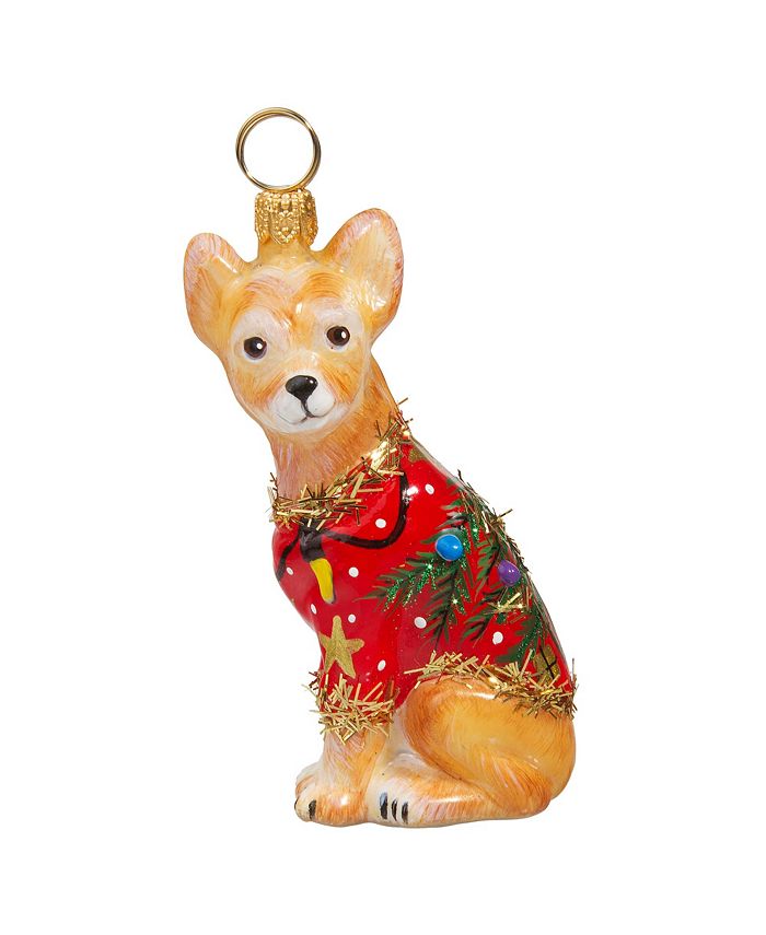 Joy to the World Chihuahua Ugly Christmas Sweater - Macy's