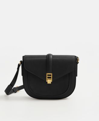 mango flap cross body bag