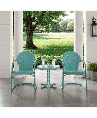 Tulip 3 Piece Metal Conversation Seating Set