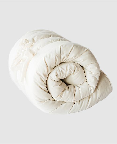 Holy Lamb Organics Natural Perfect Comfort Wool Comforter In