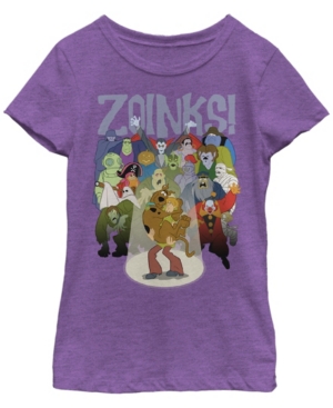 Big Girls Scooby Doo Bad Crowd Short Sleeve T-shirt