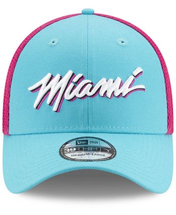 New Era Miami Heat City Series 39THIRTY Cap - Macy's