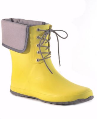 rain boots ankle height