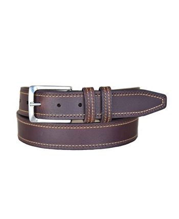 Lejon Oil Tanned Nu-Buck Back Nine Belts in Wheat main image 0