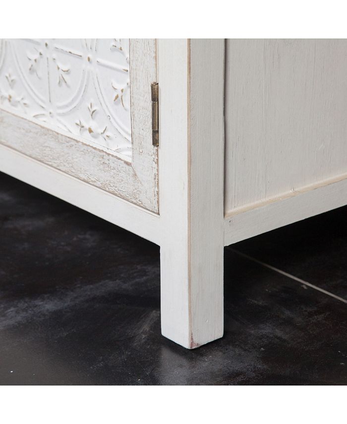 Luxen Home Wood And Metal Buffet Console & Reviews Furniture