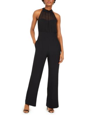 vince high neck jumpsuit