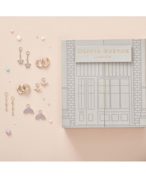 image of Olivia Burton 6-Pc. Set Swarovski Crystal Huggie Hoop Earrings & Earring Charms