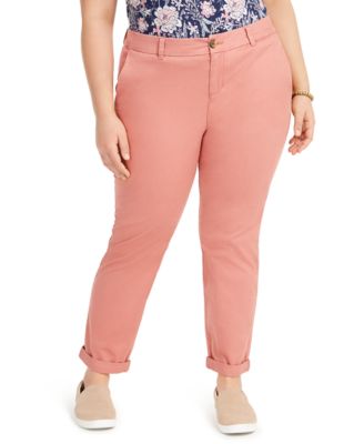style and co plus size capris