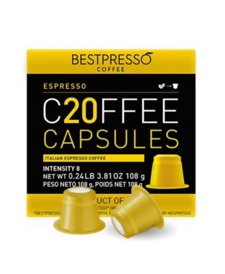 Bestpresso - Espresso Flavor 120 Capsules per Pack