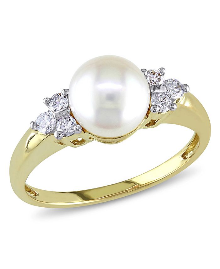Macys on sale akoya pearls